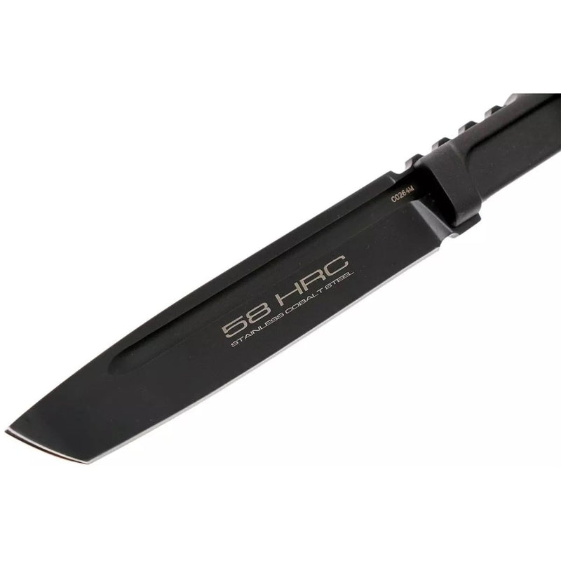 Extrema Ratio MAMBA BLACK knife fixed tanto edged plain Bohler N690 steel 58 HRC tactical combat  survival