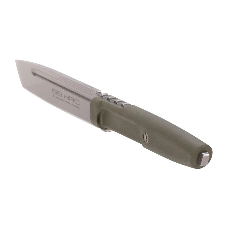Mamba Ranger Green Survival fixed tactical knife handle material forprene Extrema Ratio