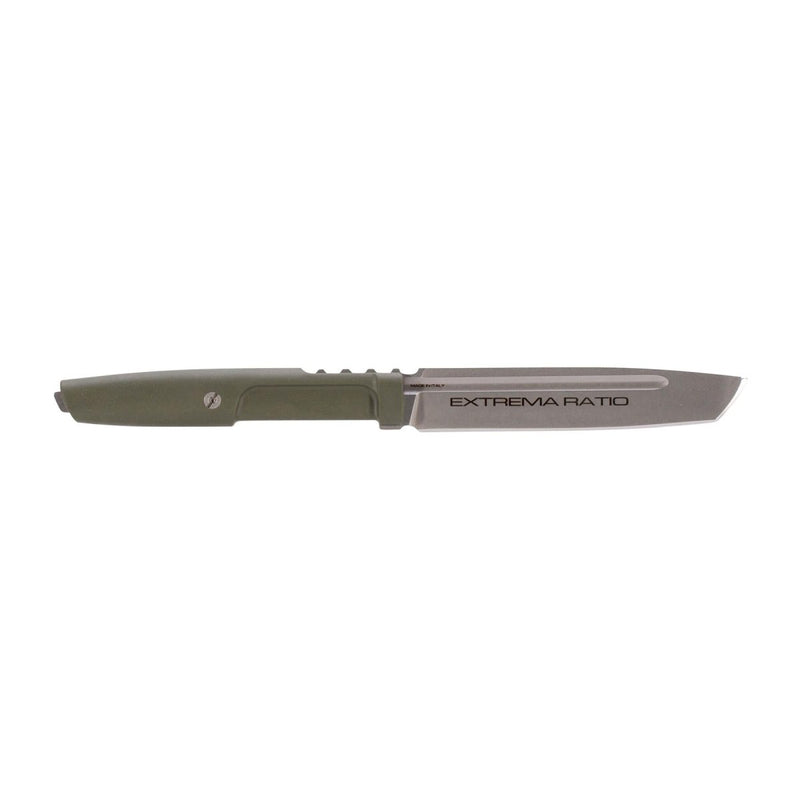 Knife tactical survival Mamba Ranger Green Fixed plain 58 HRC Bohler N690 Steel blade knives Extrema Ratio