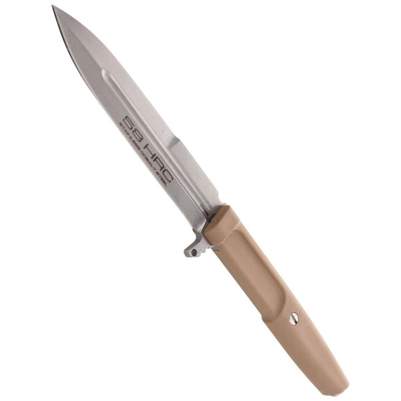 REQUIEM DESERT combat knife fixed spear point blade N690 forprene handle Italian Extrema Ratio knife stilleto multi-position