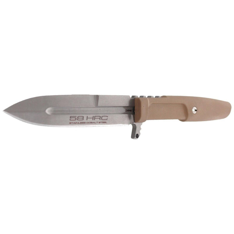 REQUIEM DESERT combat field knife fixed spear point straight blade Bohler N690 steel 58 HRC Italian Extrema Ratio knives