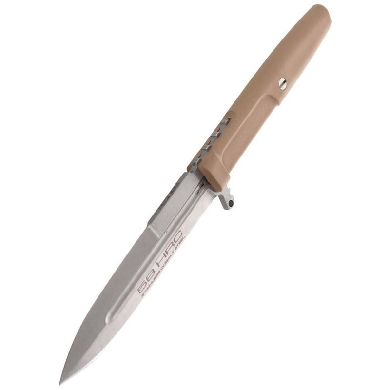 Extrema Ratio REQUIEM DESERT survival combat knife fixed spear point blade N690 steel forprene handle knife straight shape
