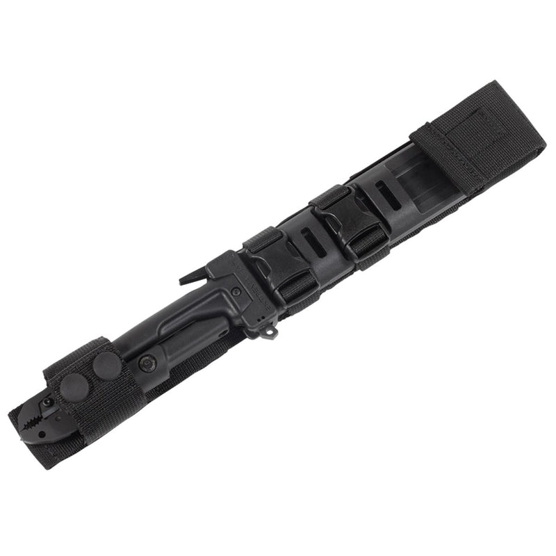 Extrema Ratio SILENTE combat tactical fixed spear point knife multitool clamp handle glass breaker Molle system operator
