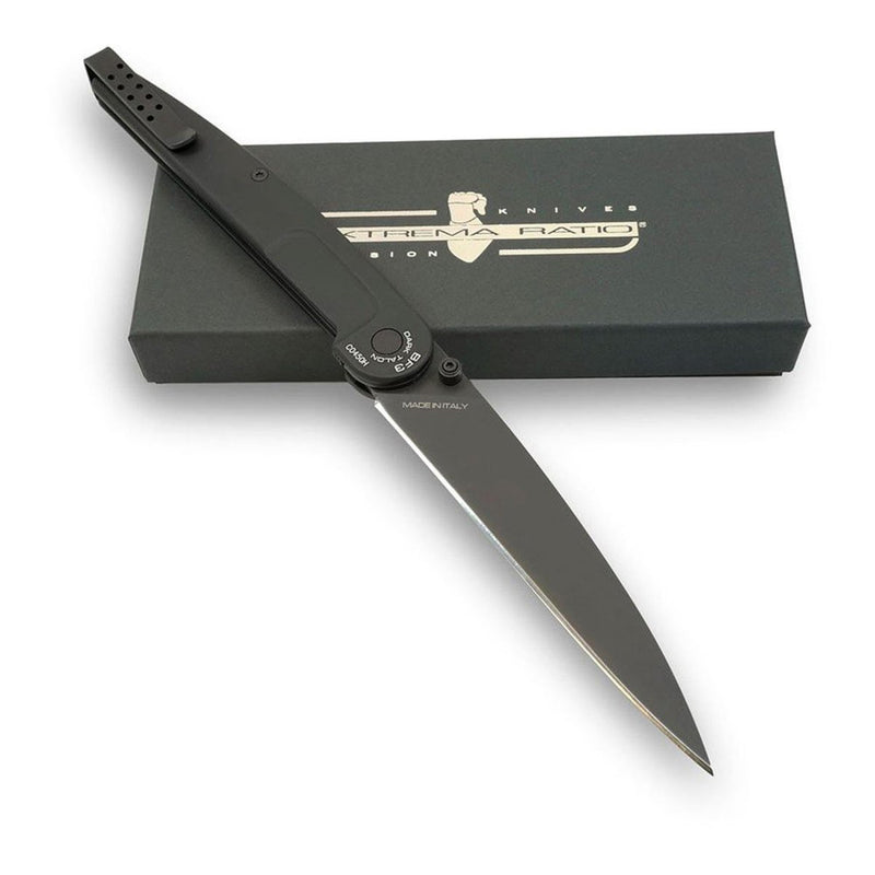 BF3 DARK TALON RUVIDO universal tactical pocket knife folding leaf shape blade Bohler N690 steel 58HRC anticorodal aluminum