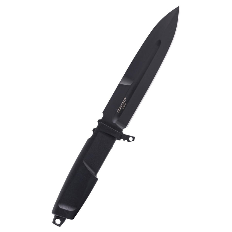 ExtremaRatio CONTACT BLACK tactical knife large fixed N690 steel spear point blade combat field Italian knives
