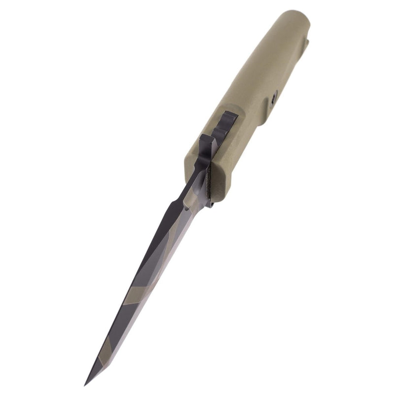 ExtremaRatio FULCRUM C FH Fixed tanto blade knife Bohler N690 steel 58HRC forprene handle Desert Warfare edition
