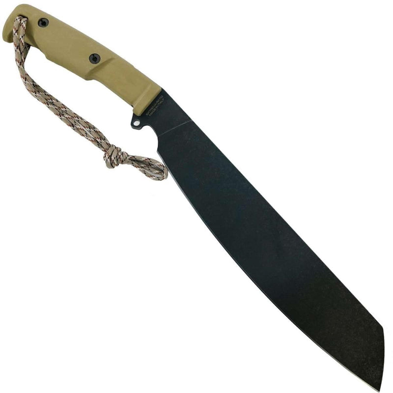KREIOS EXPEDITIONS bushcraft survival machete tanto straight shape blade N690 steel Italian machete