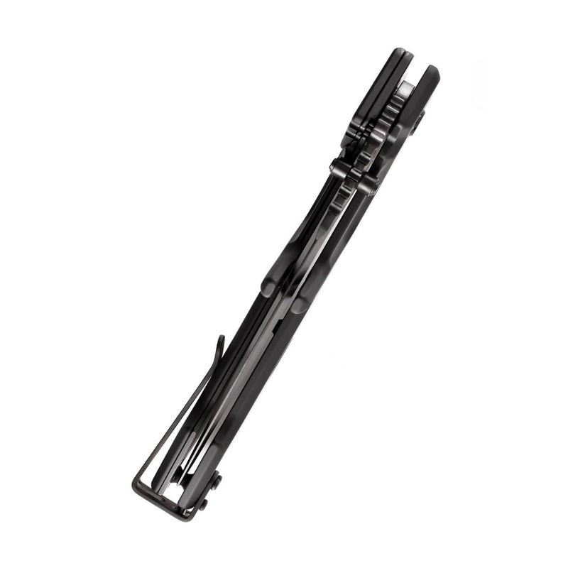 MF2 BLACK tactical pocket knife folding drop point shape edge Bohler N690 steel 58HRC Anticorodal handle Extrema Ratio