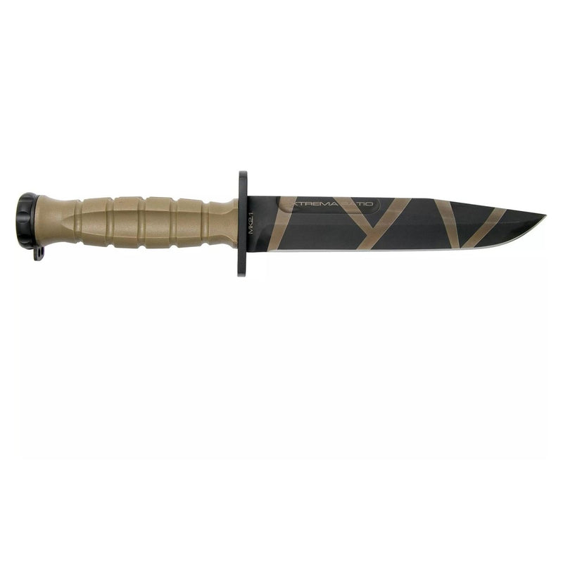 ExtremaRatio MK2.1 DESERT WARFARE fixed combat knife Bohler N690 steel 58 HRC