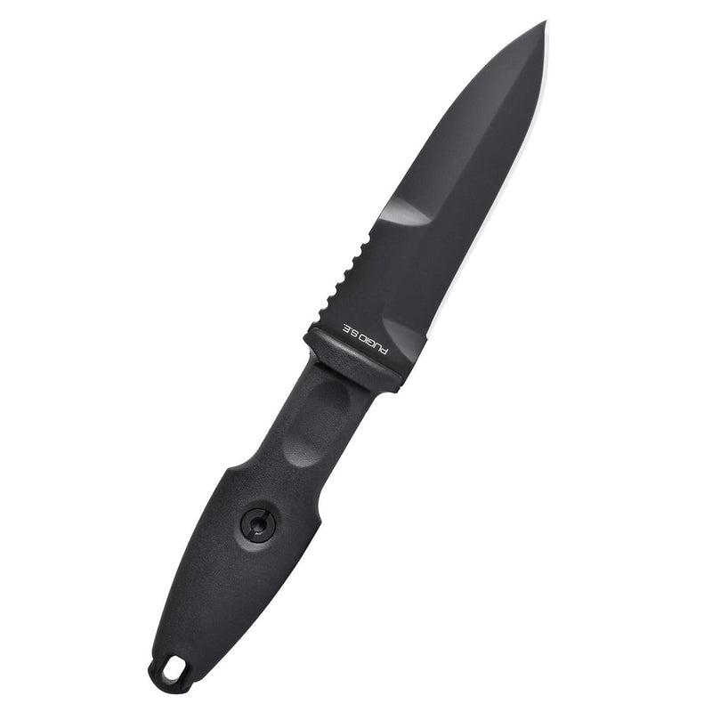 ExtremaRatio PUGIO S.E. BLACK tactical combat field dagger fixed spear point N690 Steel ambidextrous handle