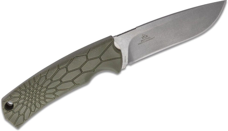 Fox Knives Brand Italy Core VOX hunting knife fixed drop point blade becut stainless steel Italian knives