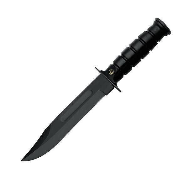 Fox Knives Brand Italy tactical combat knife fixed clip point blade carbo steel C70 HRC 55-57