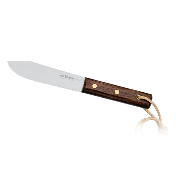 Fox Knives Brand Italy Old fox hunting knife fixed drop point straight shape satin blade 420C stainless steel