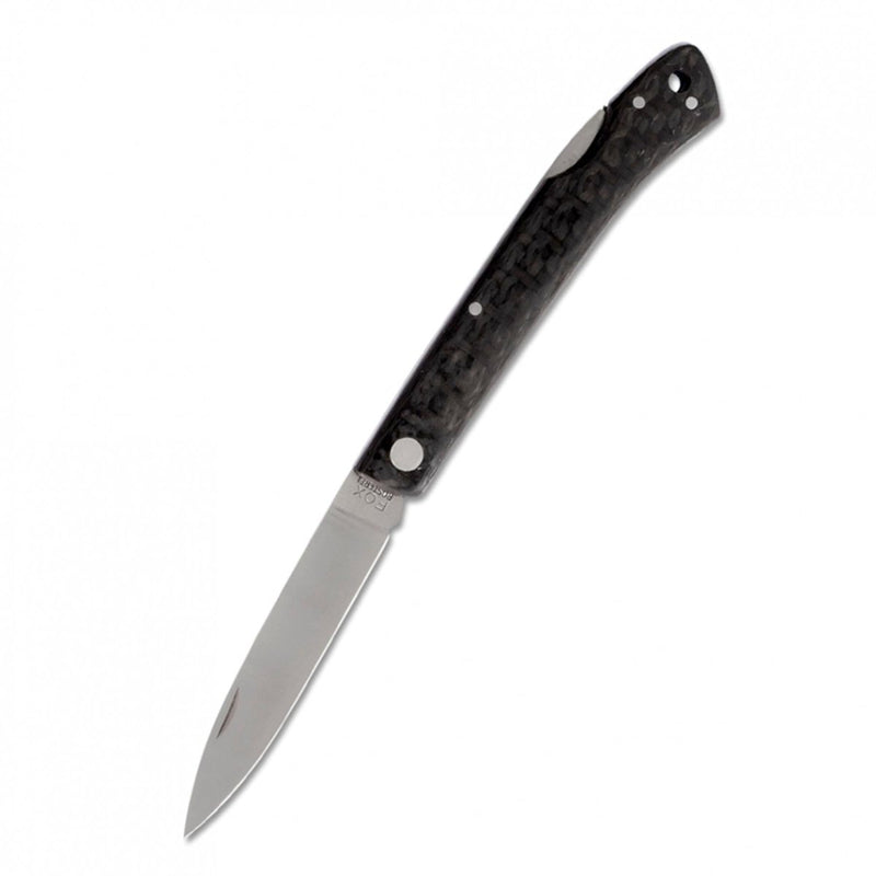 Fox Knives Brand Italy folding knife stainless steel 440C Carbon fiber handle