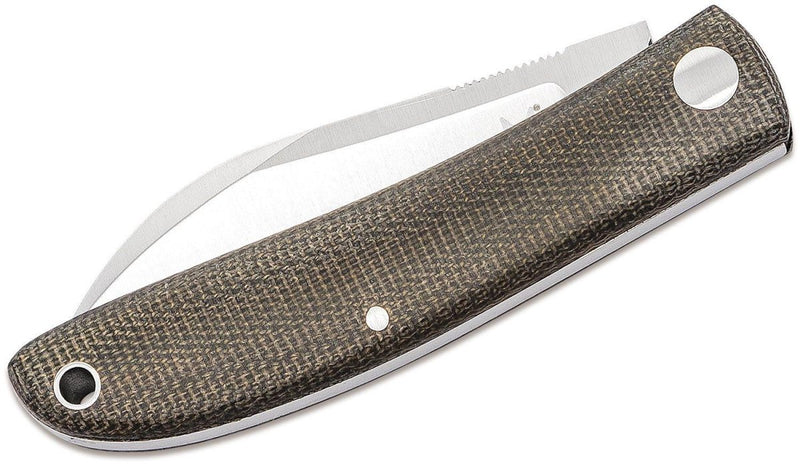 Fox Knives Brand Italy Livri folding knife stainless steel M390 canvas green micarta hanlde universal Italian knives