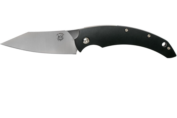Fox Knives Brand Italy SLIM DRAGOTAC fixed blade knife stainless steel Black