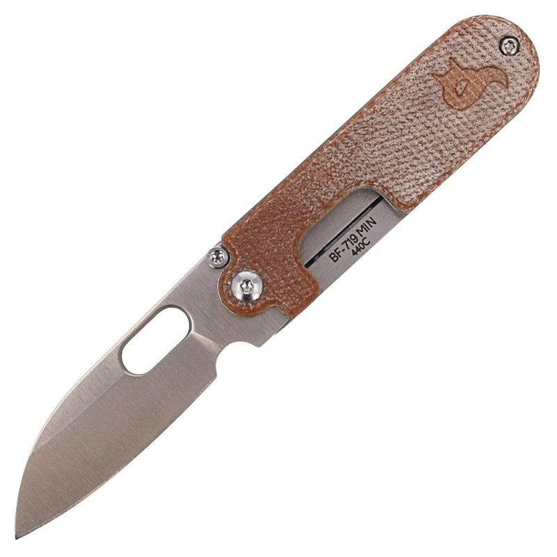 FoxKnives BEAN GEN2 folding pocket knife Micarta handle stainless steel 440C