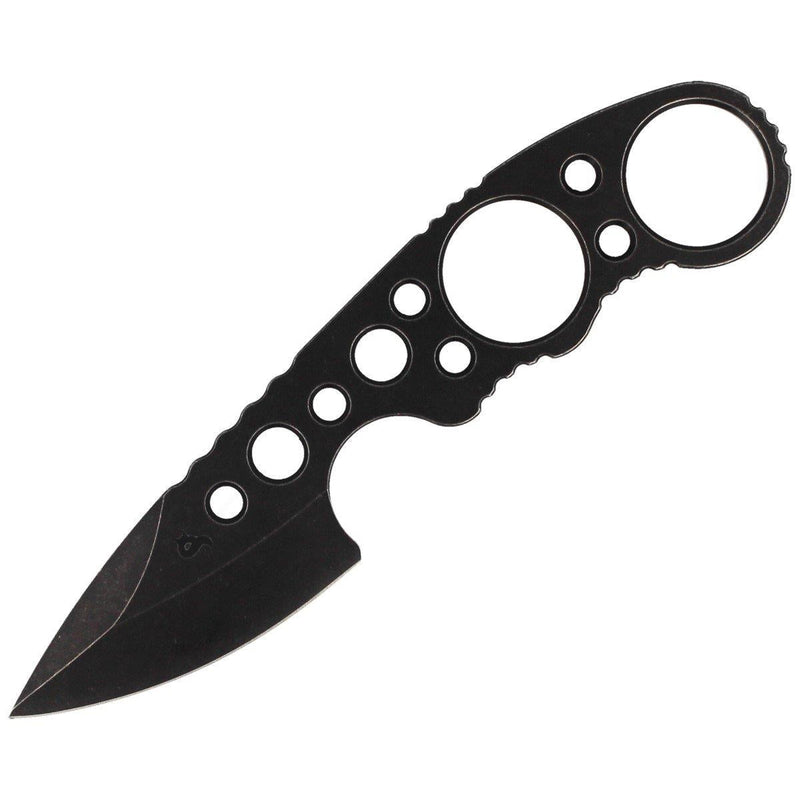 BlackFox SKELERGO tactical combat field knife fixed drop point blade 440c steel HRC 57-59 FoxKnives brand universal knife