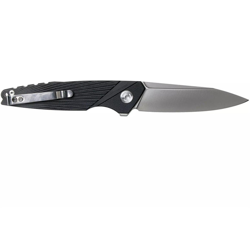 FoxKnives Brand universal pocket knife foling reverse tanto sharp satin blade 440C steel HRC 57-59 camping Italian knives