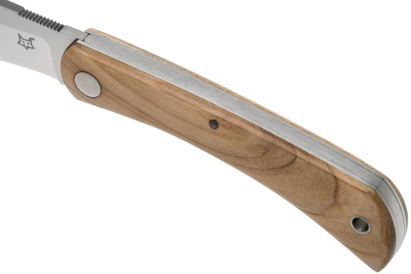 FoxKnives Brand Italy LIBAR folding knife steel M390 Olive wood handle traditional universal knife Italian