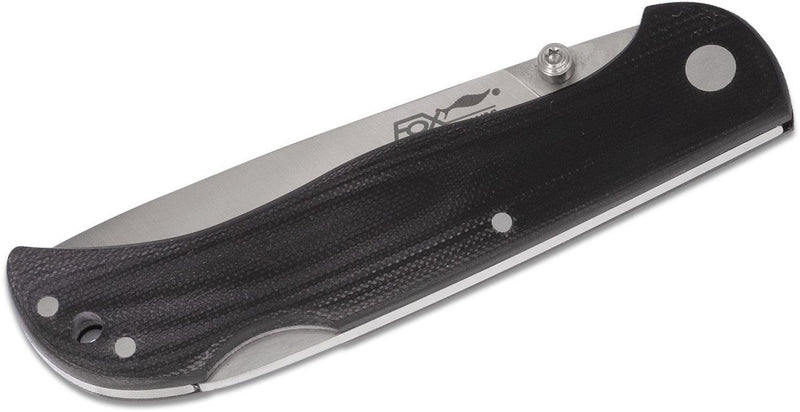 FoxKnives Brand Italy 500B universal pocket knife folding aluminum G10 black handle