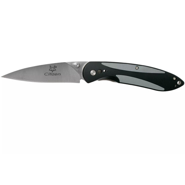 FoxKnives CITIZEN CENTOFANTE pocket knife plain spear point folding knife black