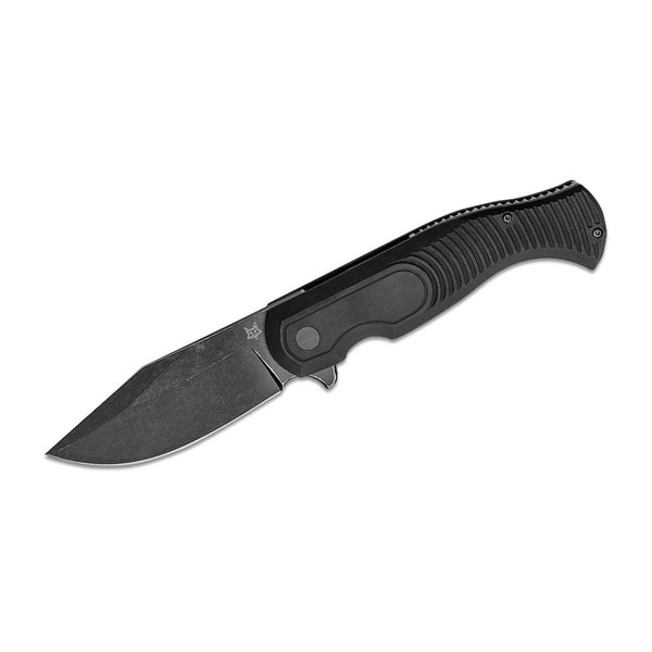 FoxKnives EASTWOOD TIGER Pocket Knife high-speed D2 steel G10 black tactical survival field combat Italian knives