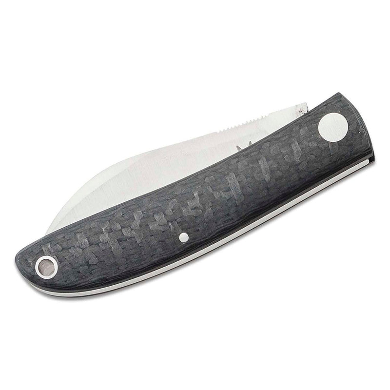 FoxKnives LIVRI Pocket knife folding Sheep foot shape 61 HRC M390 steel carbon