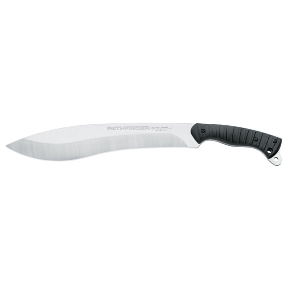 FoxKnives PATHFINDER bushcrafting survival machete drop point kukri satin blade stainless steel 4116 Italian machete