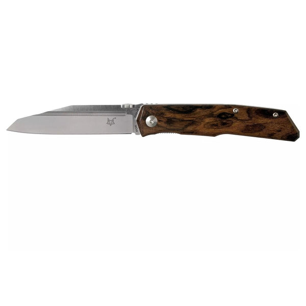 FoxKnives Terzuola Design gentlemen's pocket knife satin-coated ziricote handle