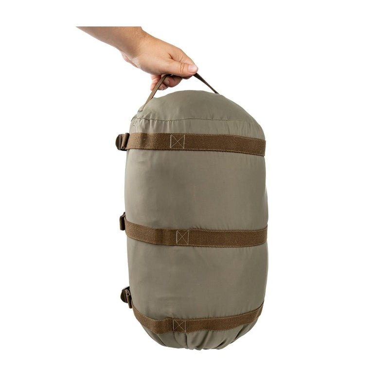 Genuine Austrian army Compression Sack Duffel bag sleeping bag transport holding field gear Olive