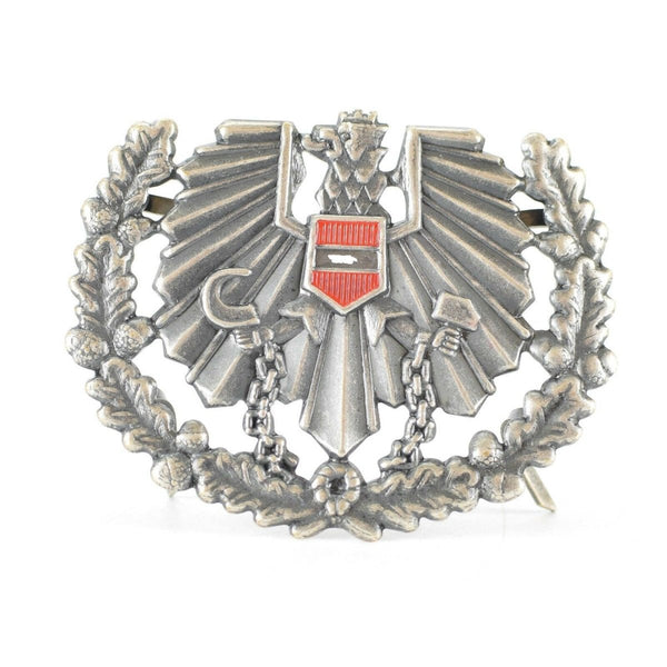 Genuine Austrian Army Eagle Hat Cap Beret Pin Badge Cockade Military Austria Insignia multicolor