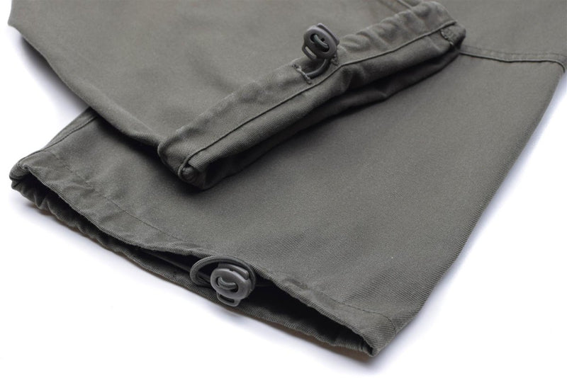 Tactical combat cargo olive pants military original Austrian pants trousers zipped cargo adjustable bottoms