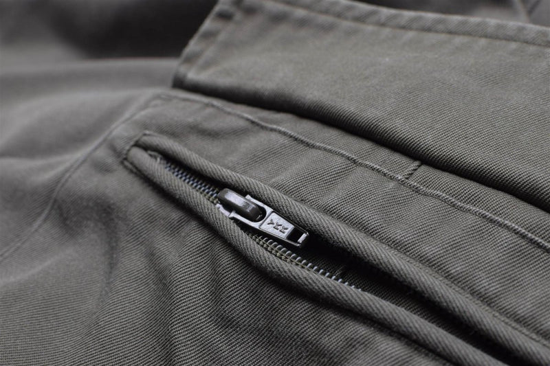 Tactical combat cargo olive pants military original Austrian pants trousers zipped cargo