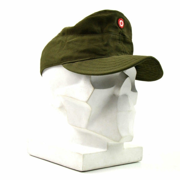 Genuine Austrian cotton blend military surplus troops field cap olive Austria combat hat