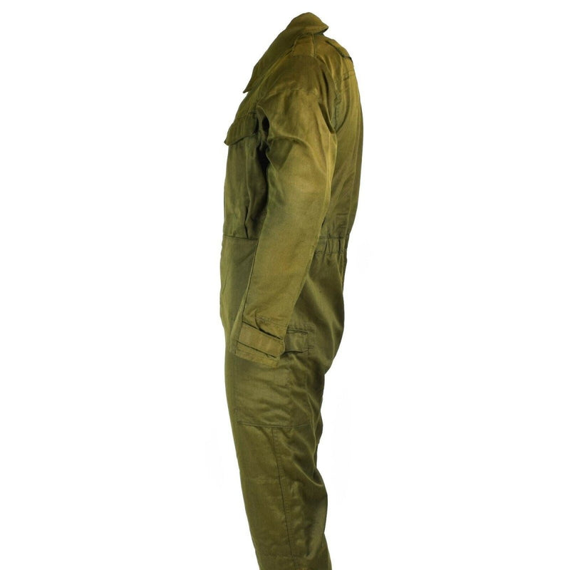 olive color tanker coverall