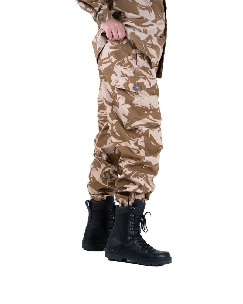 Tactical military combat pants original British desert camo trousers windproof NATO 1945 present casual fit flat front
