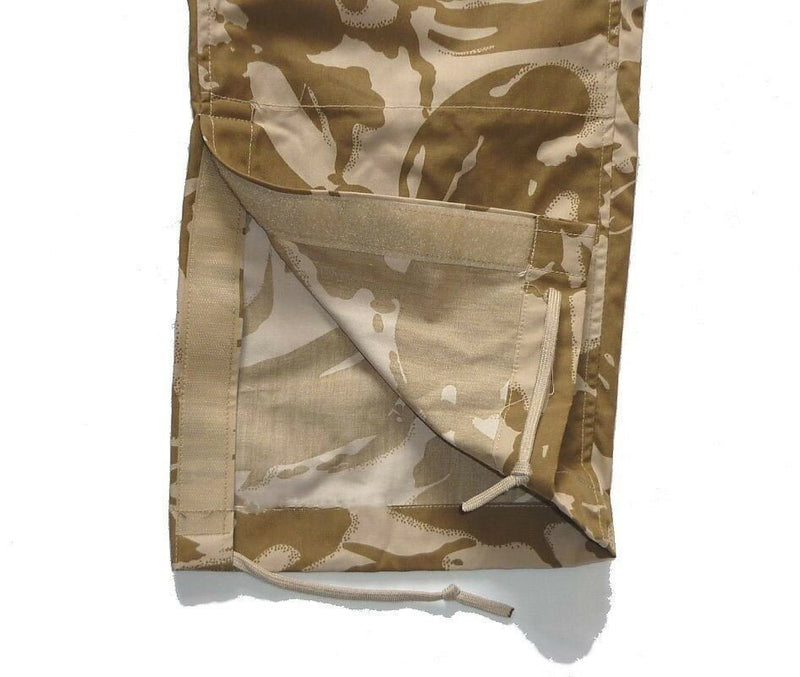 Tactical military combat field pants original British desert camo trousers windproof lightweight regular fit
