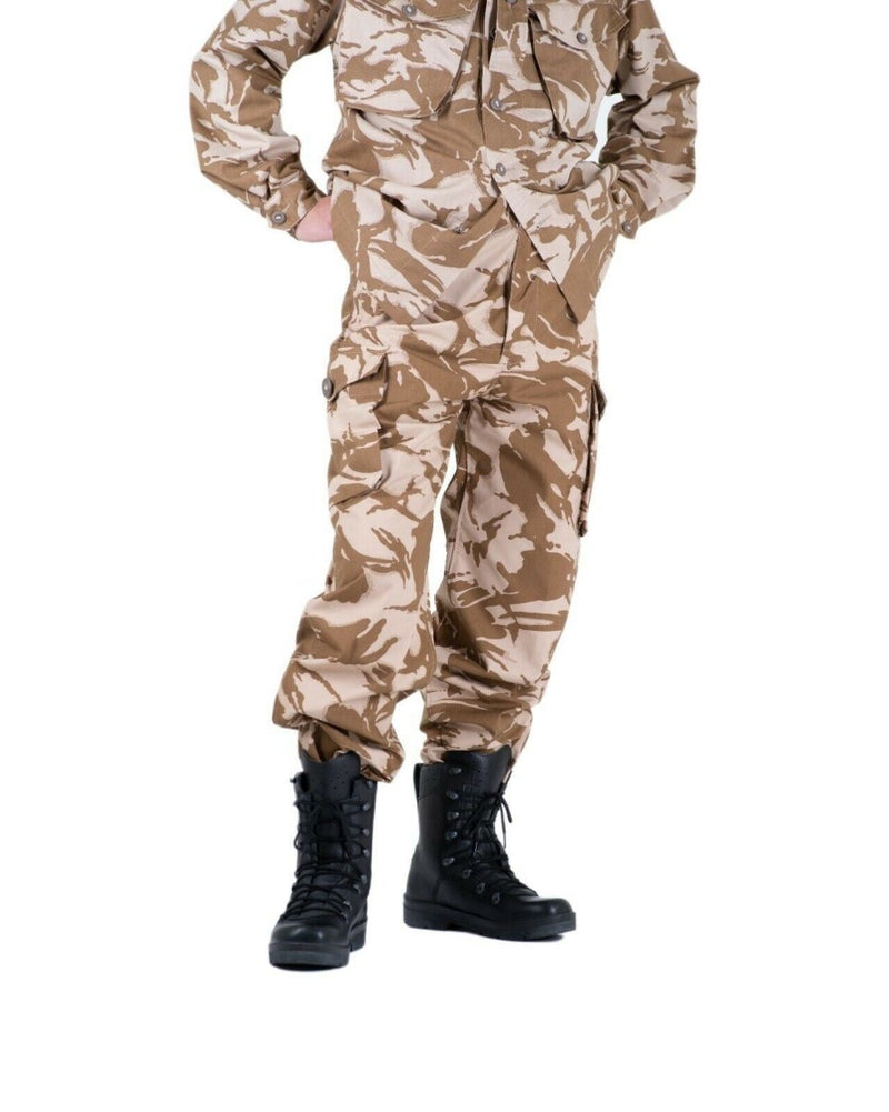 Tactical military combat pants original British desert camouflage trousers windproof NATO 1945 present