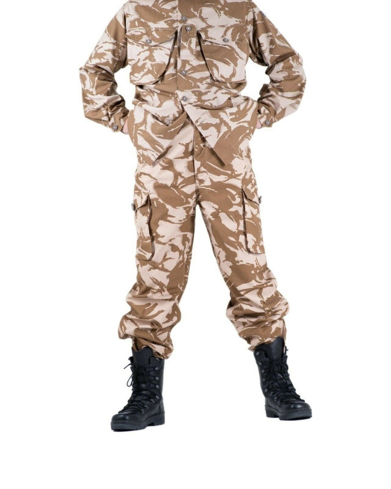 Tactical military combat pants original British desert camo trousers windproof NATO 1945 present casual