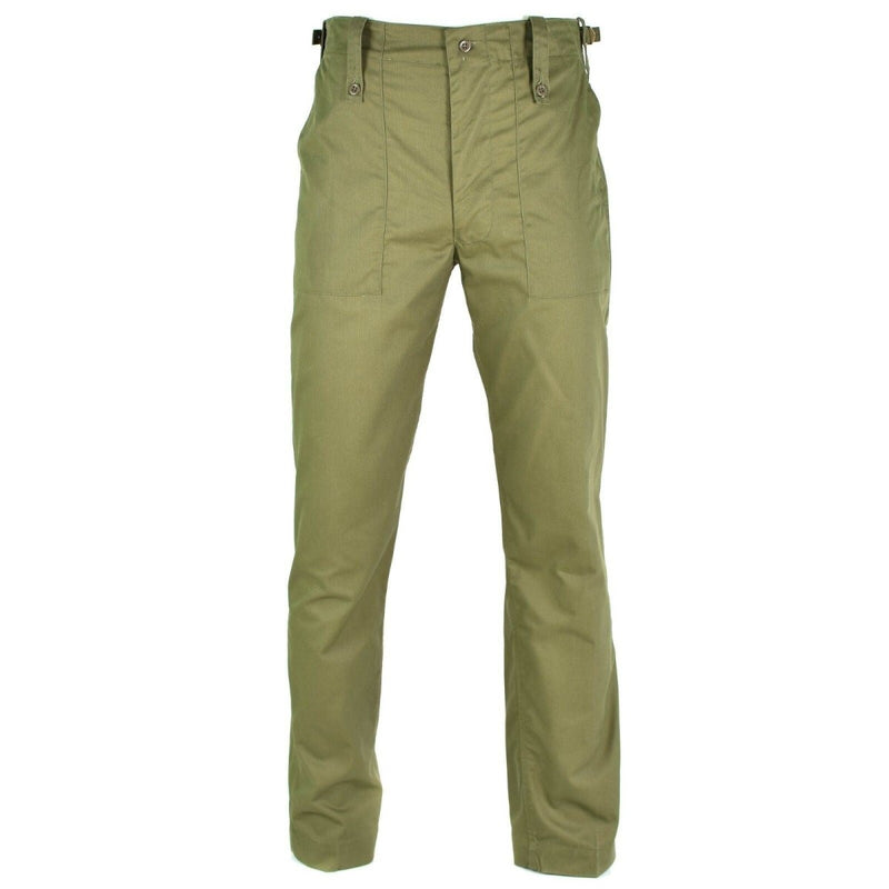 Tactical combat field pants genuine original British trousers adjustable waist casual travel wear pocket closure zipper