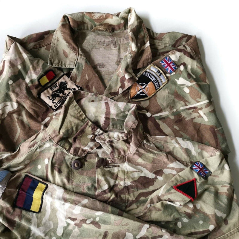 Genuine British army Issue combat MTP field jacket multicam military shirt outdoor adventures