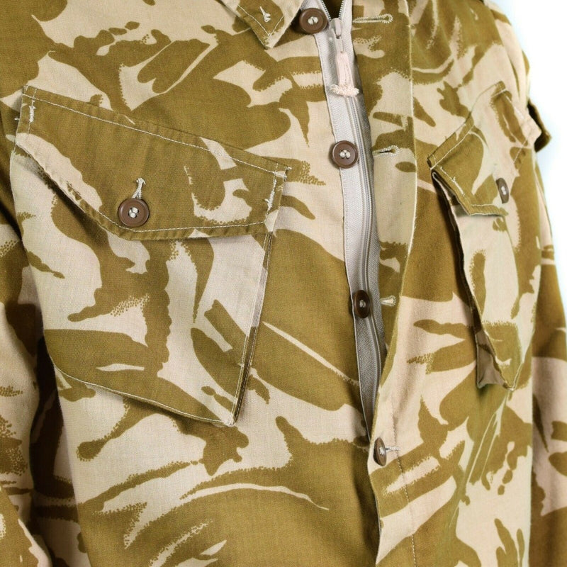 Genuine British army jacket combat desert camouflage field shirt