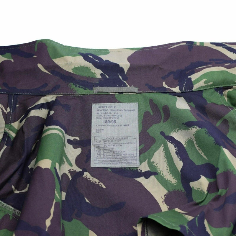 Genuine British army jacket combat DPM camouflage jungle military parka 95