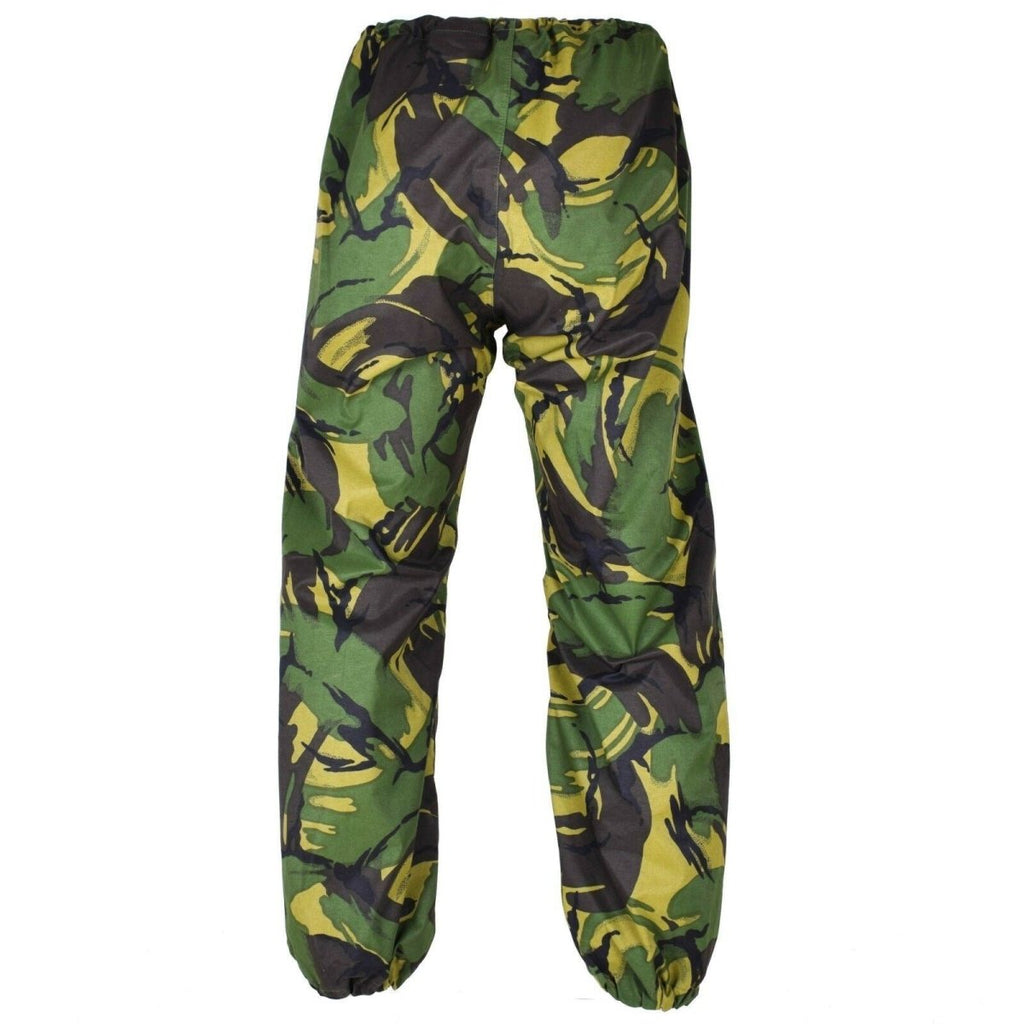 Genuine British army DPM camouflage rain pants military surplus - GoMilitar