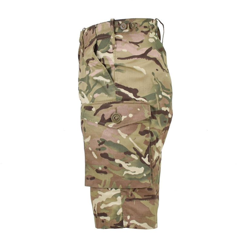 Military shorts tactical combat original British army MTP camouflage cargo shorts flat front cargo pocket