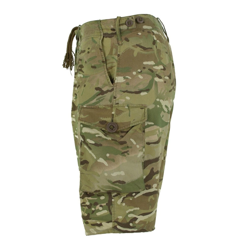 Genuine British army military combat MTP camouflage shorts military bermuda