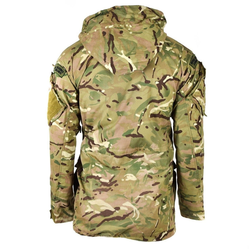 British Jacket military MTP field windproof breathable all seasons hooded front and arm pockets