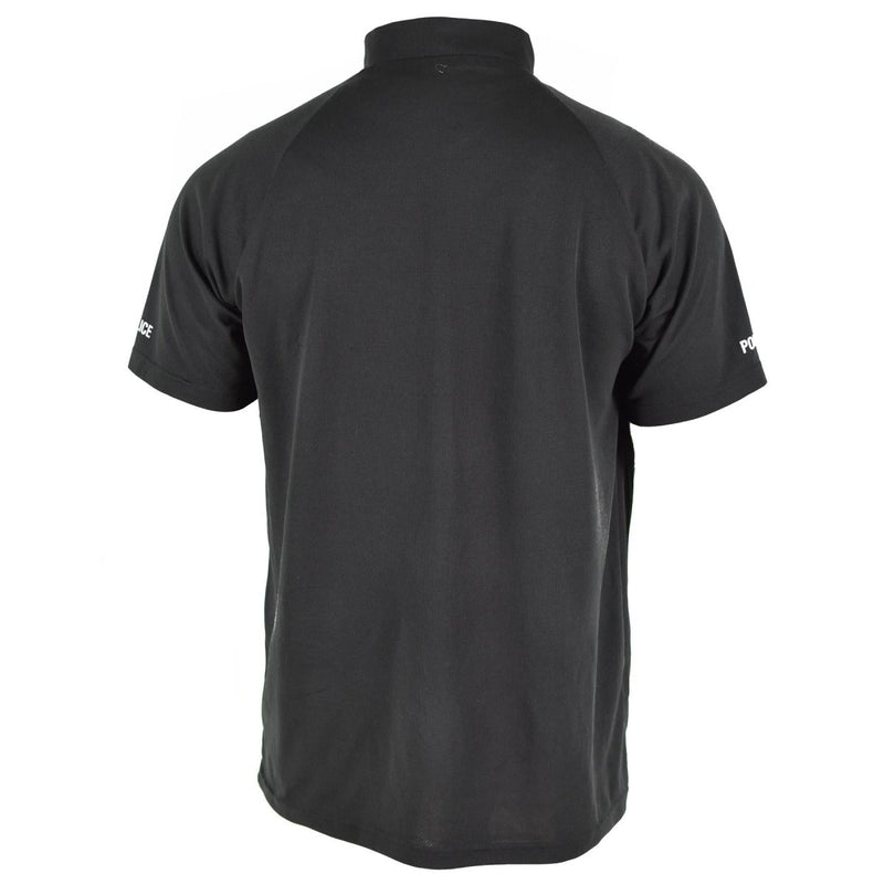 Police t-shirt black original army police shirt breathable lightweight all seasons