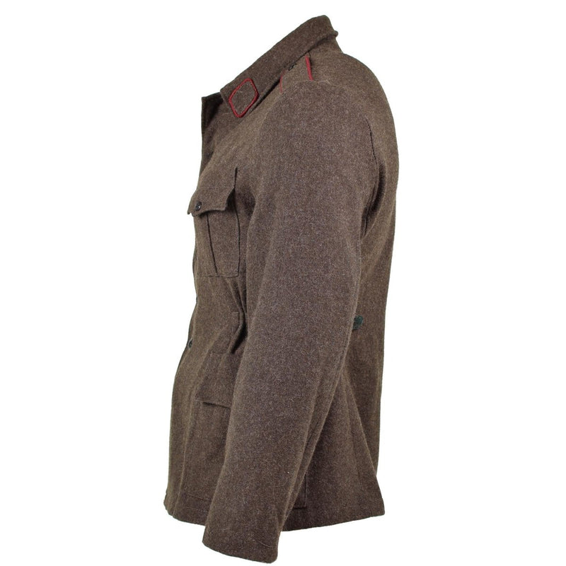 Army wool jacket original Bulgarian military uniform dress windproof vintage formal jacket